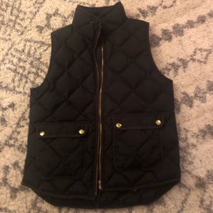 Black Jcrew Vest, size medium